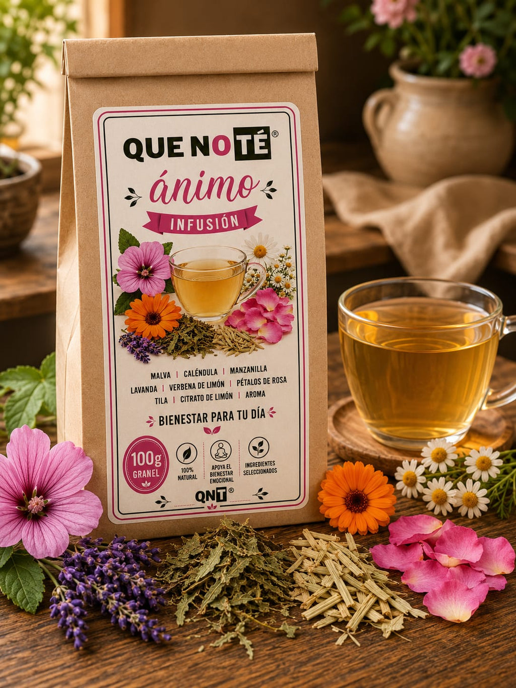 Bolsa de infusión Ánimo a granel